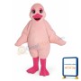 Pink Duckling Lightweight Mascot Costume
