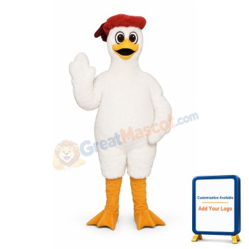Loose Goose w-Hat Lightweight Mascot Costume