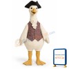 Colonial Duck w-Vest & Hat Lightweight Mascot Costume