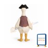 Colonial Duck w-Vest & Hat Lightweight Mascot Costume