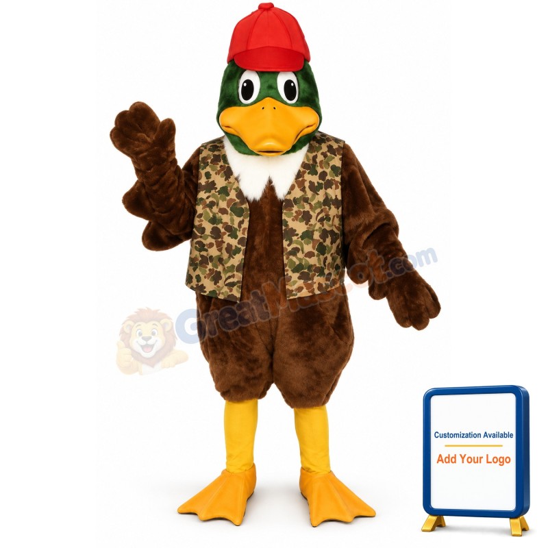 Malcolm Mallard Lightweight Mascot Costume