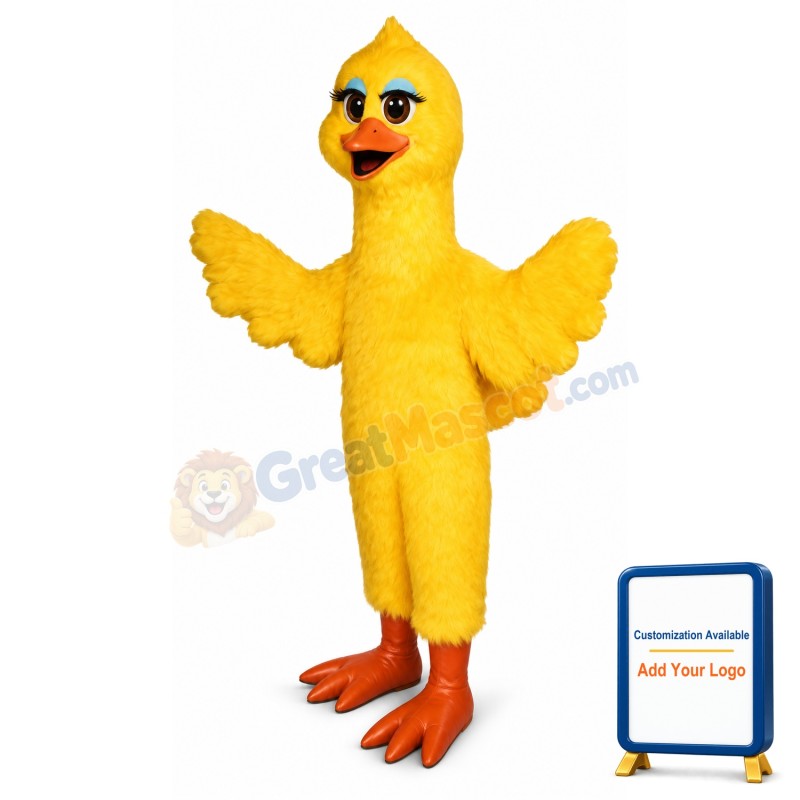 Fannie Ostrich Lightweight Mascot Costume