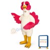 Pink Ostrich Lightweight Mascot Costume