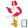 Pink Ostrich Lightweight Mascot Costume