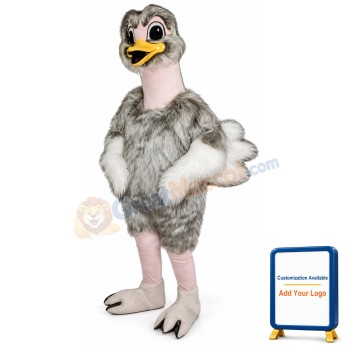 Realistic Ostrich Lightweight Mascot Costume
