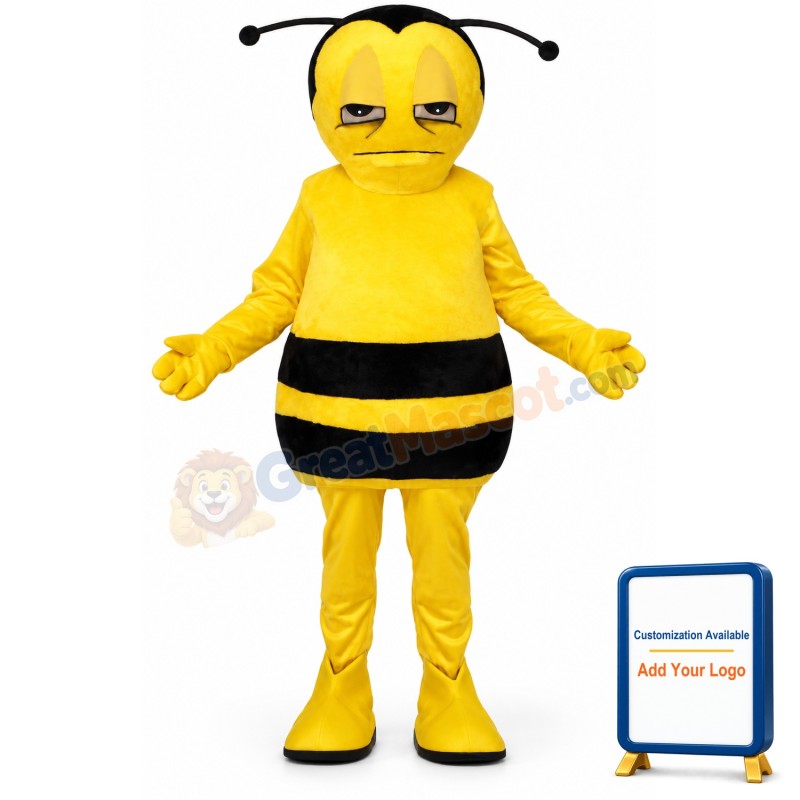 Sad Bee Lightweight Mascot Costume