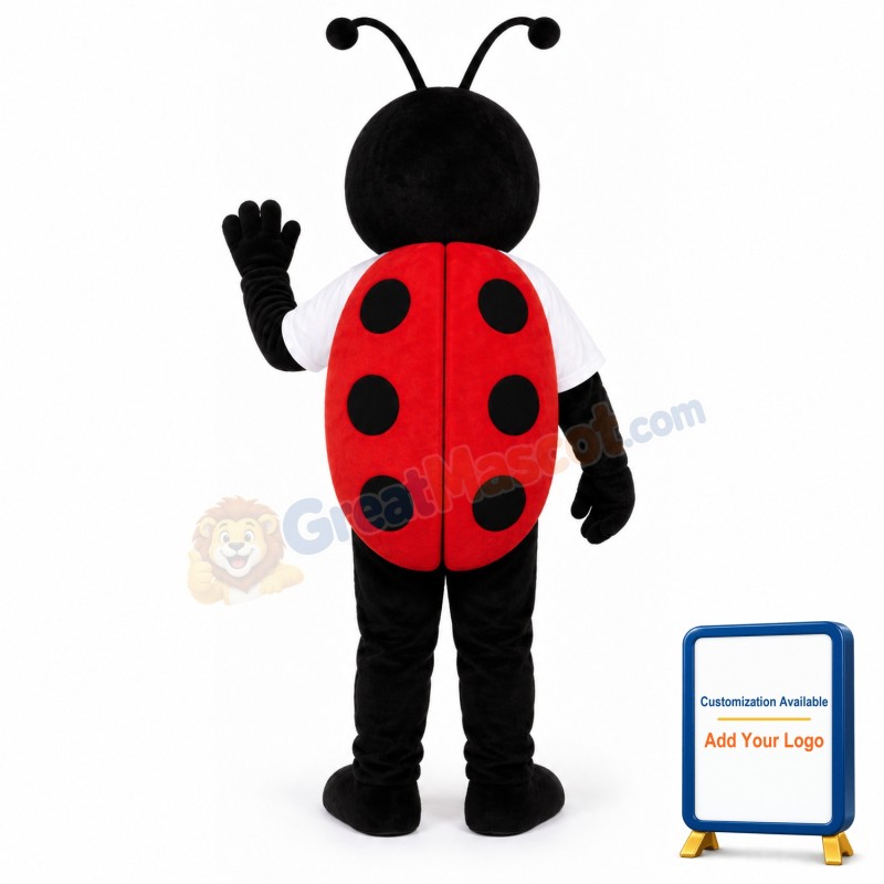 John Ladybug Lightweight Mascot Costume