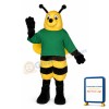 Junior Bee w-Shirt Lightweight Mascot Costume