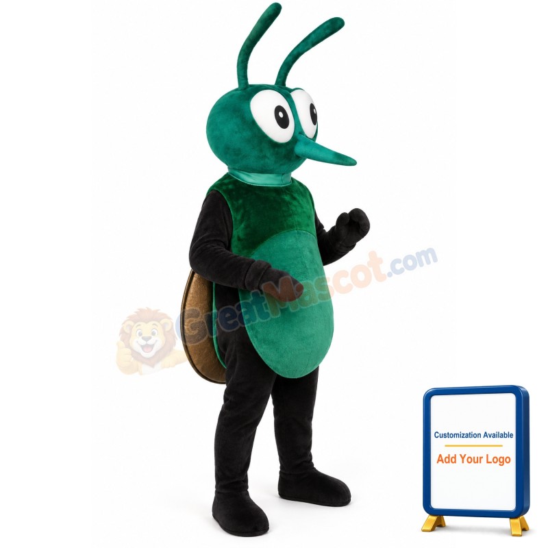 Greenie Hornet Lightweight Mascot Costume