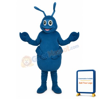Blue Bug Lightweight Mascot Costume