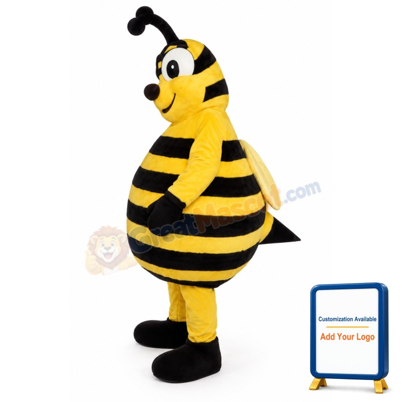 Fat Bee Lightweight Mascot Costume