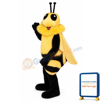Fluffy Bee Lightweight Mascot Costume