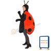 Lady Bug Lightweight Mascot Costume
