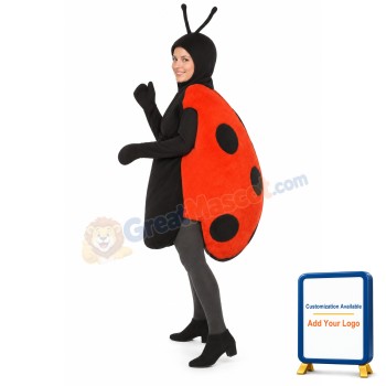 Lady Bug Lightweight Mascot Costume
