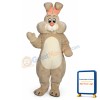 Marshmallow Bunny Lightweight Mascot Costume