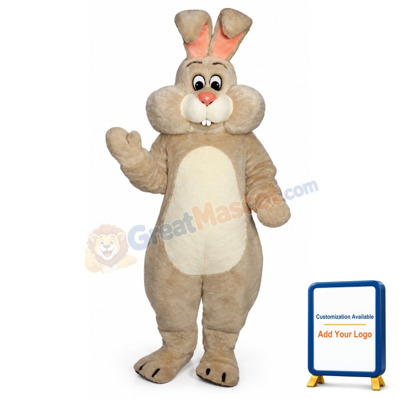 Marshmallow Bunny Lightweight Mascot Costume