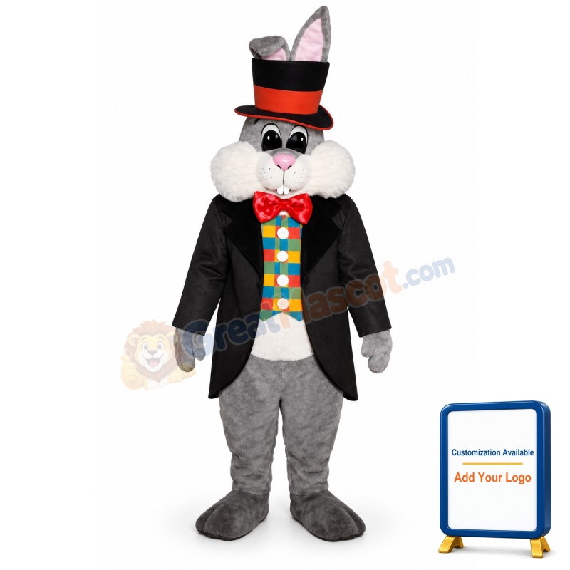 BunnyIn-Hat Lightweight Mascot Costume