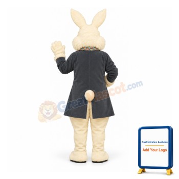 Wendell w-Blue Jacket Lightweight Mascot Costume