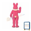 Raleigh Rabbit w-Bow & Fur Collar Lightweight Mascot Costume