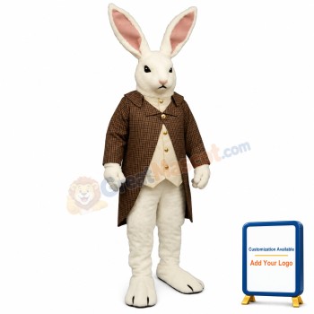 Herr Lapin w-Coat & Vest Lightweight Mascot Costume