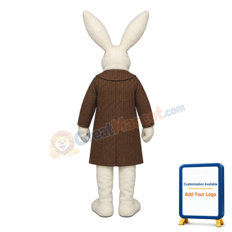 Herr Lapin w-Coat & Vest Lightweight Mascot Costume