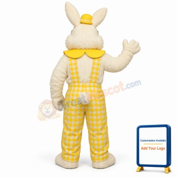 Y Eggbert w-Yellow Clothes Lightweight Mascot Costume