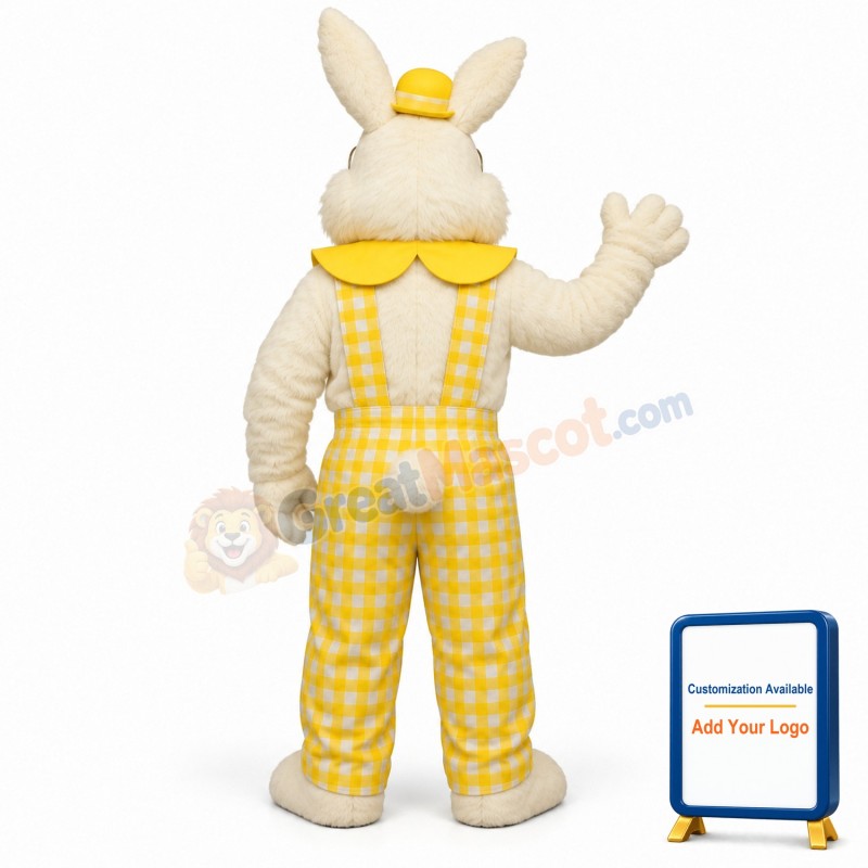 Y Eggbert w-Yellow Clothes Lightweight Mascot Costume