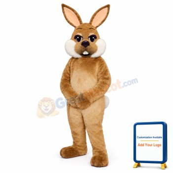 Brown Bunny Lightweight Mascot Costume