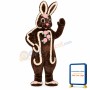 Decorated Chocolate Bunny Lightweight Mascot Costume
