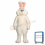 White Marsh- mallow Bunny Lightweight Mascot Costume