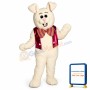 Spring Bunny w-vest & Bowtie Lightweight Mascot Costume