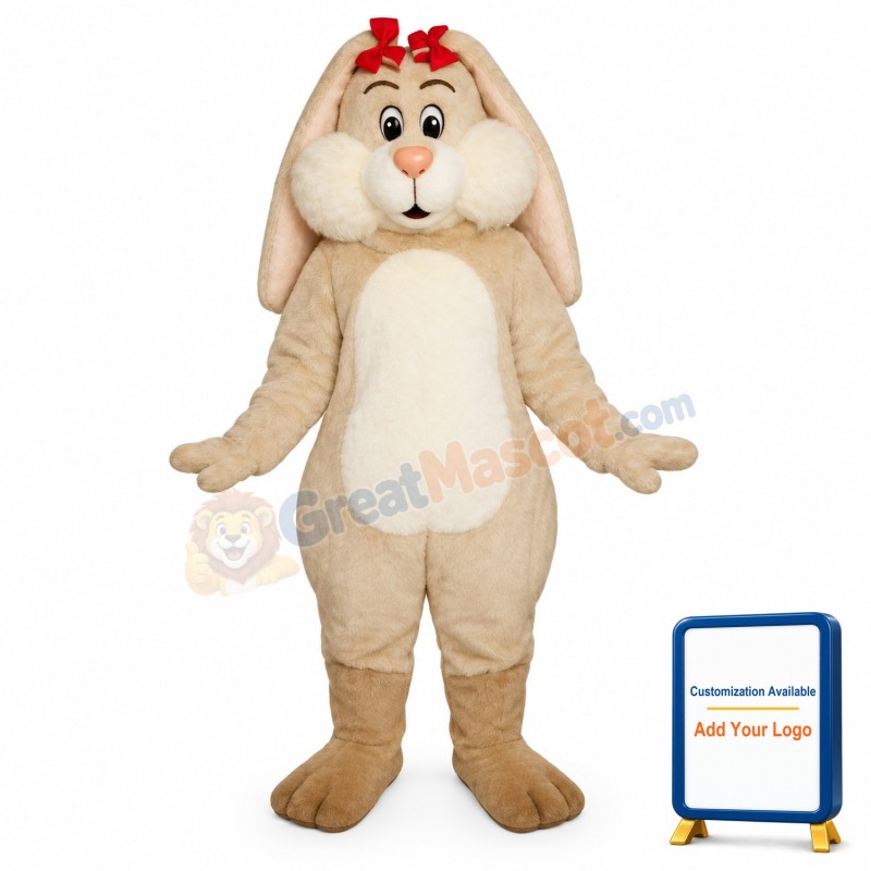 Marsha Mallow Bunny Lightweight Mascot Costume