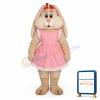 Marsha Mallow Bunny w-Apron Lightweight Mascot Costume