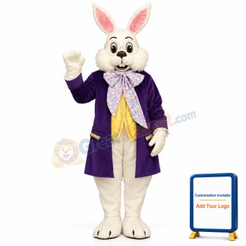 Wendell w-Purple Jacket Lightweight Mascot Costume