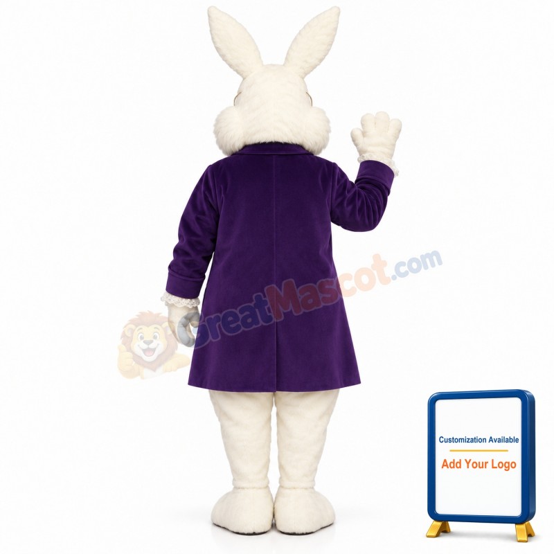 Wendell w-Purple Jacket Lightweight Mascot Costume