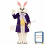 Wendell w-Purple Jacket Lightweight Mascot Costume