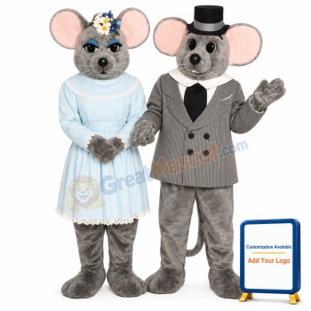 Miss Mouse Lightweight Mascot Costume