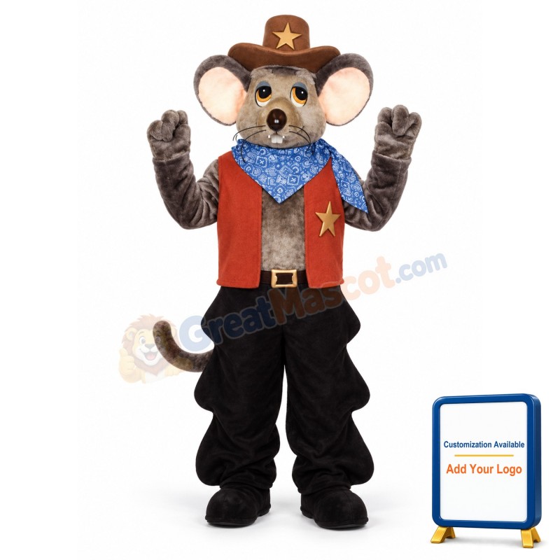 Wyatt Rat Lightweight Mascot Costume