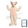 White Mouse Lightweight Mascot Costume
