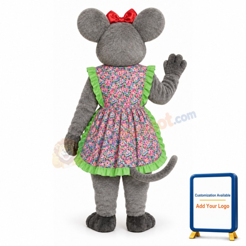 Charlotte Mouse w-outfit Lightweight Mascot Costume