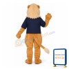 Blonde Lion w- Shirt Lightweight Mascot Costume