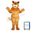 Big Ear Cat Lightweight Mascot Costume