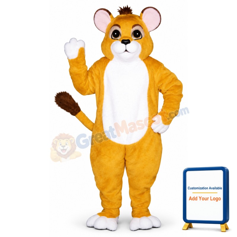 Lion Cub Lightweight Mascot Costume