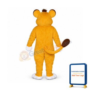 Lion Cub Lightweight Mascot Costume