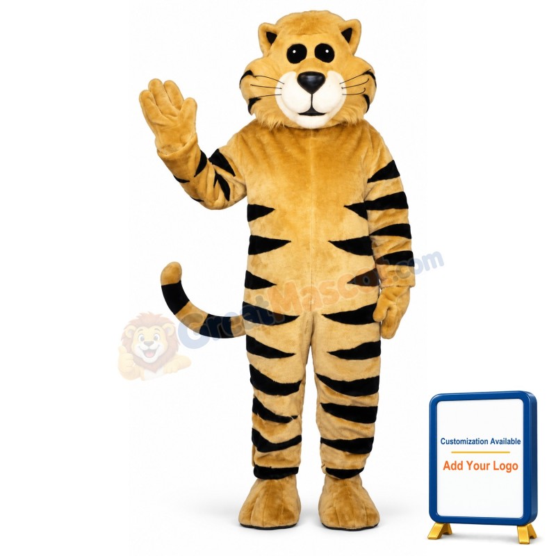 Tan Meow Lightweight Mascot Costume
