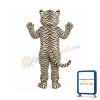 Shy White Lion Lightweight Mascot Costume