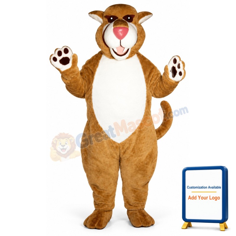 Saber Tooth Cat Lightweight Mascot Costume