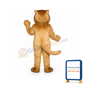 Golden Panther Lightweight Mascot Costume