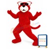 Ready Red Cat Lightweight Mascot Costume