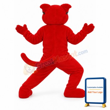 Ready Red Cat Lightweight Mascot Costume